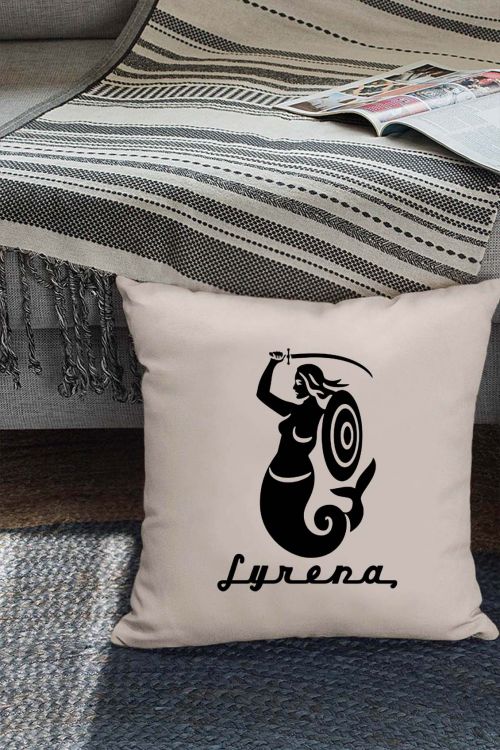 Poduszka bawełniana Canvas Syrena
