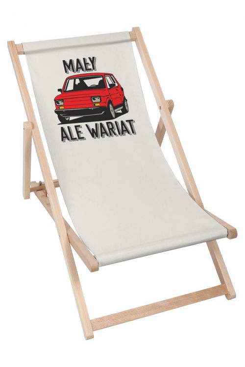 Leżak drewniany Mały Ale Wariat