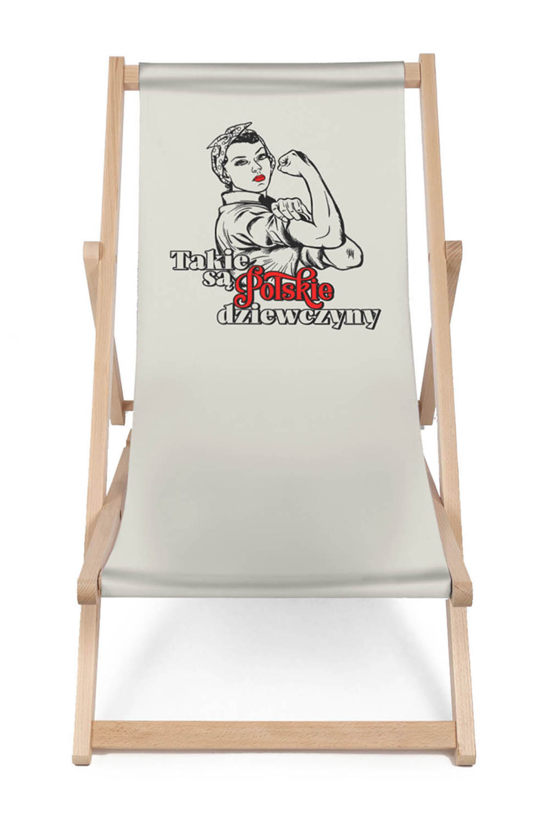 Leżak drewniany Polskie Dziewczyny