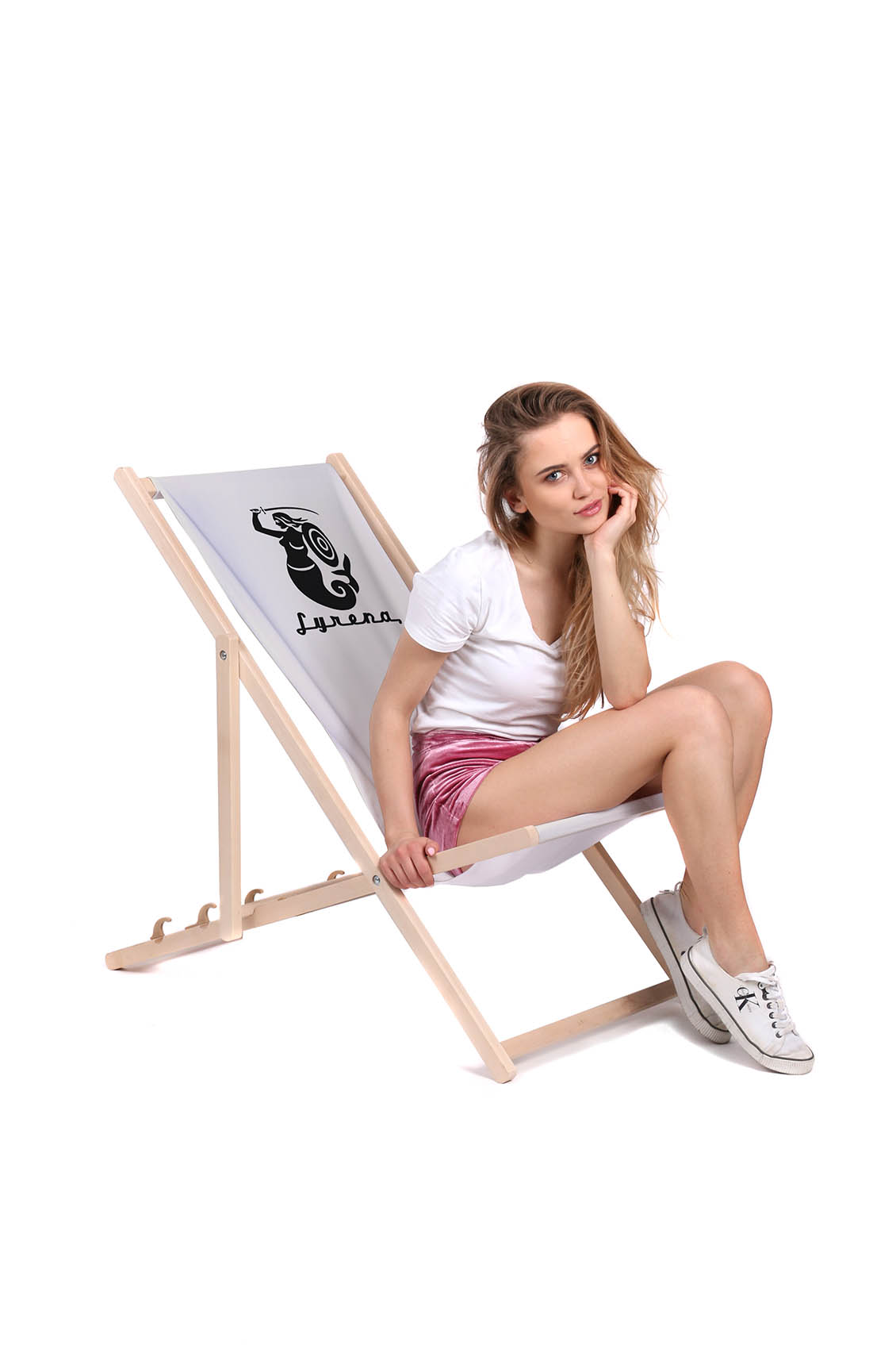Leżak drewniany Syrena