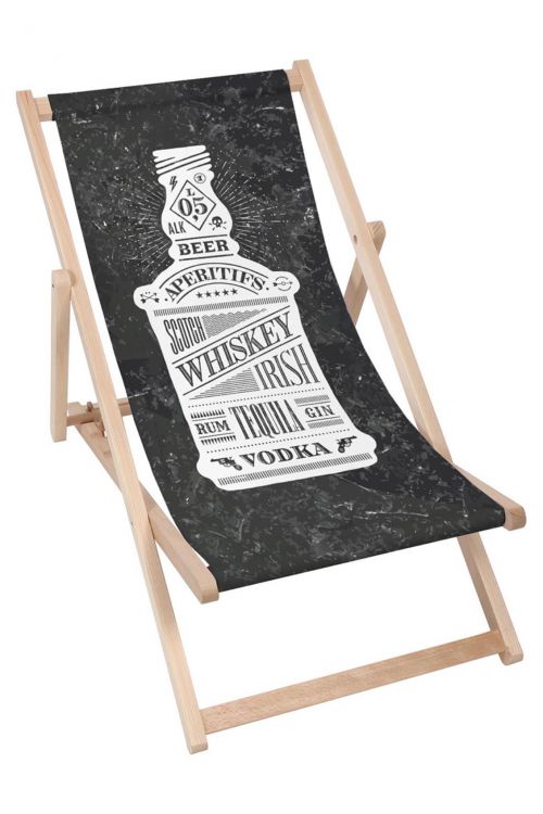 Leżak drewniany Whisky