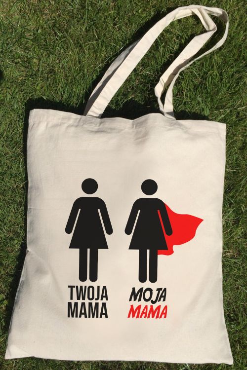 Torba Eko Ecru Twoja Mama vs. Moja Mama