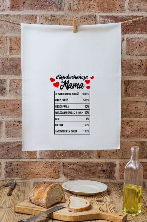 Ręcznik kuchenny Najukochańsza Mama