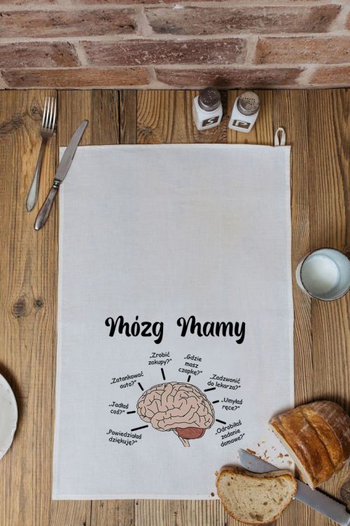 Ręcznik kuchenny Mózg Mamy