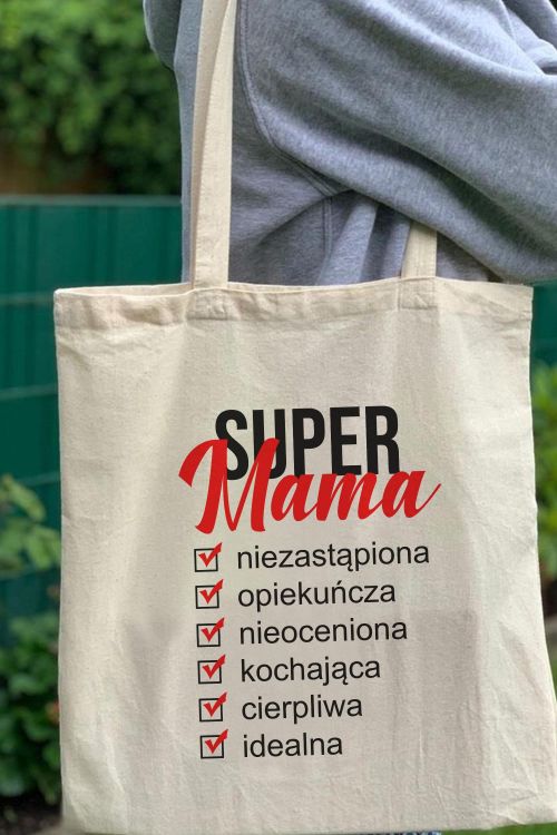 Torba eko ecru Super Mama