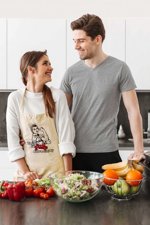 Fartuch Bawełniany Polskie Dziewczyny