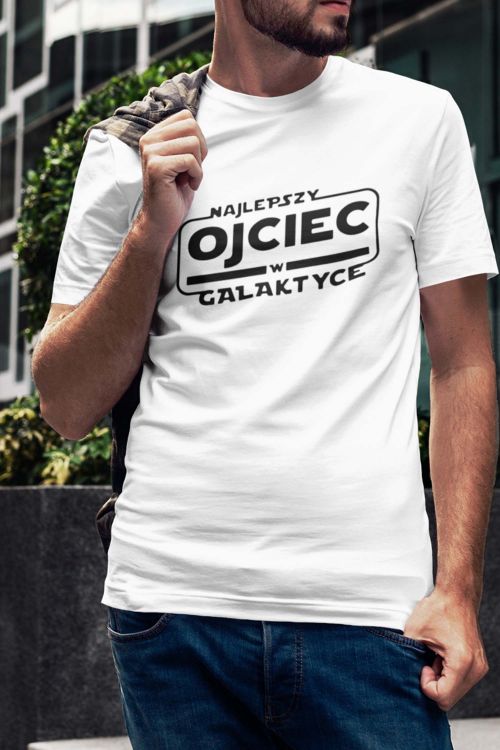 T-shirt Najlepszy Ojciec w Galaktyce