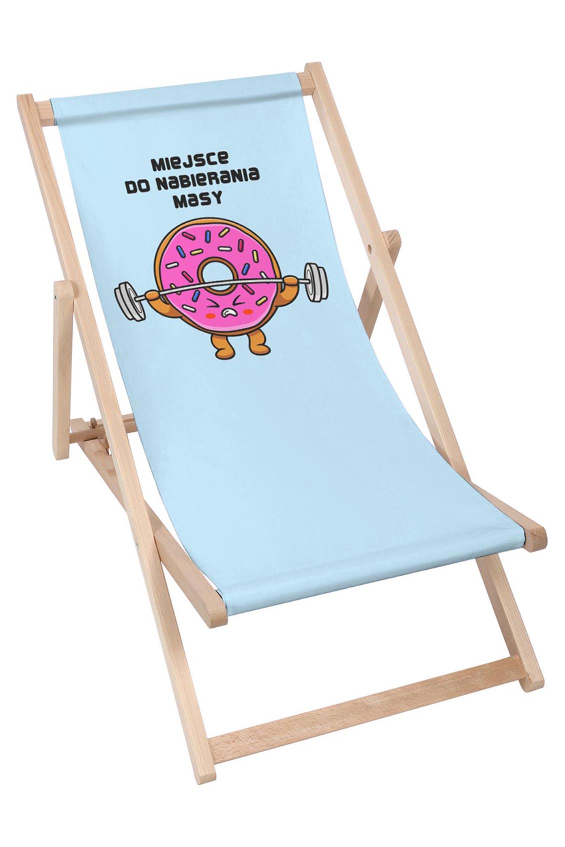 Leżak klasyczny Miejsce Do Nabierania Masy