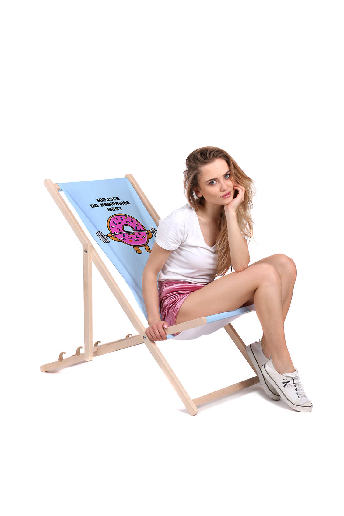 Leżak klasyczny Miejsce Do Nabierania Masy