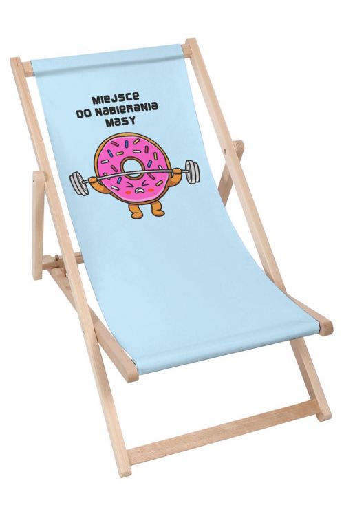 Leżak klasyczny Miejsce Do Nabierania Masy