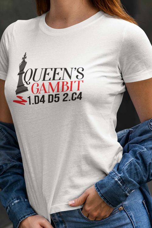 T-shirt Gambit 1. d4 d5.