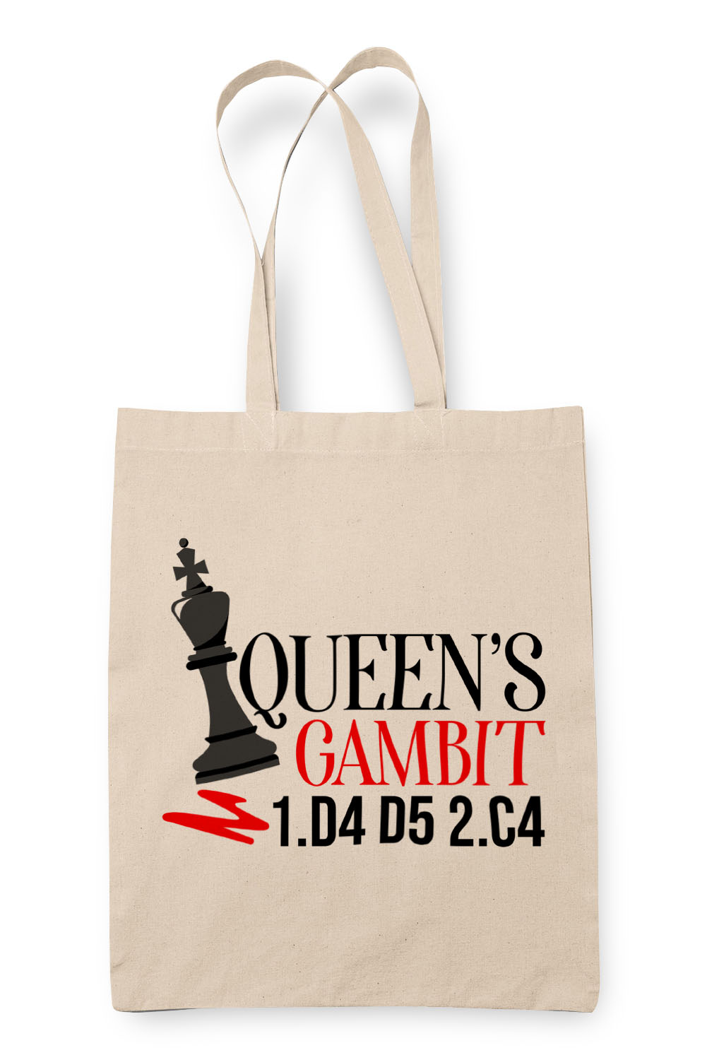 Torba eko ecru Gambit 1. d4 d5. 