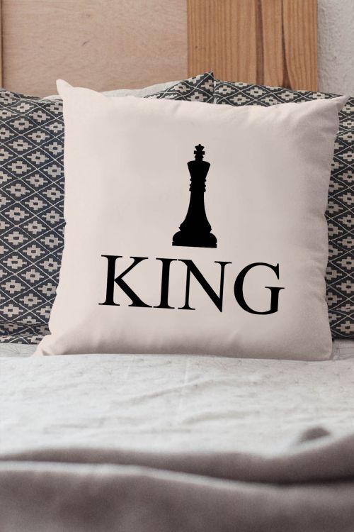 Poduszka Bawełniana Canvas King