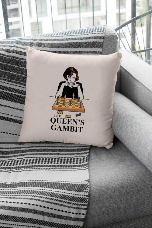Poduszka Bawełniana Canvas Gambit