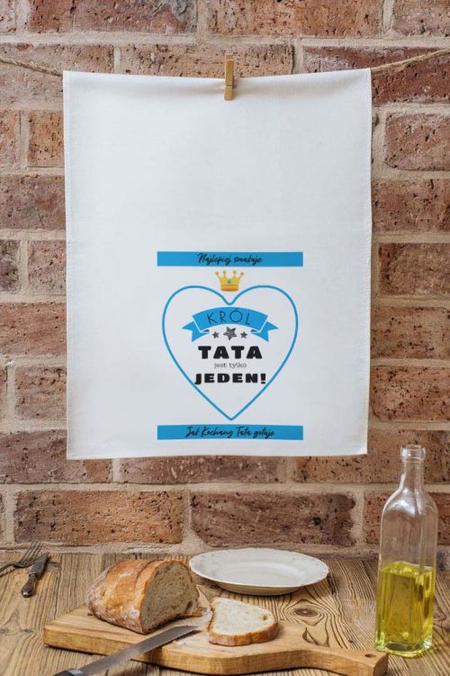 Ręcznik kuchenny Król Tata Jest Tylko Jeden