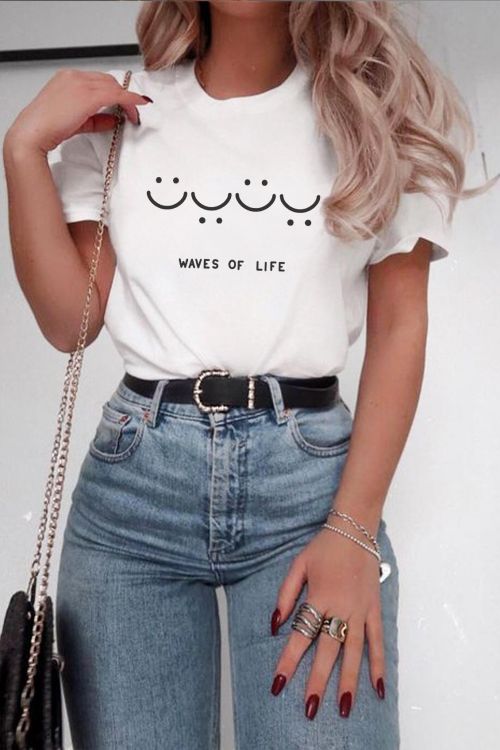 T-shirt Waves Of Life