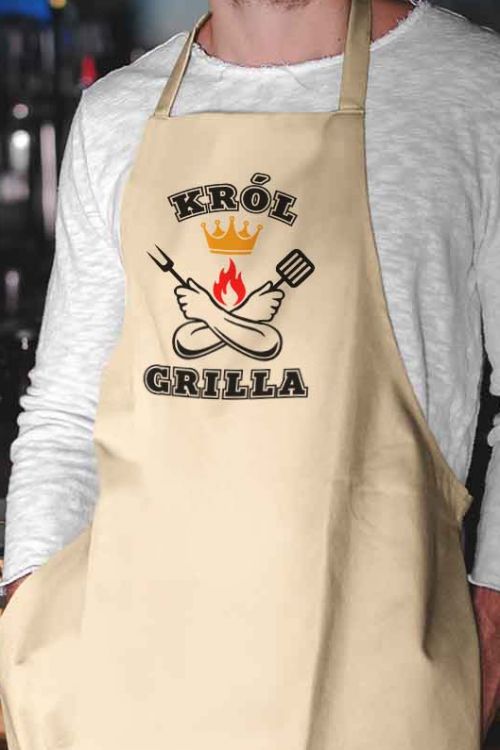 Fartuch Bawełniany Król Grilla