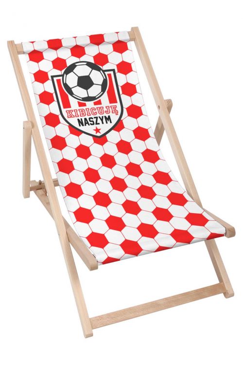 Leżak klasyczny Kibicuje Naszym