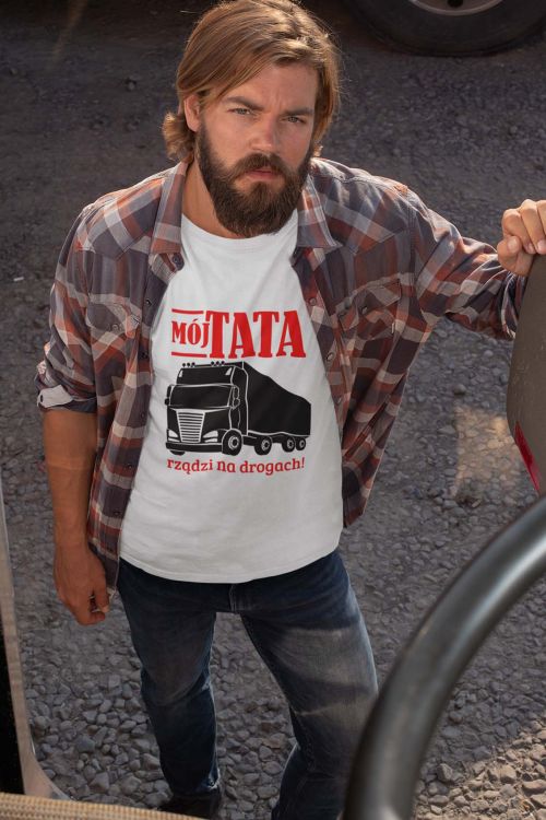 T-shirt oversize Mój Tata Rządzi Tir