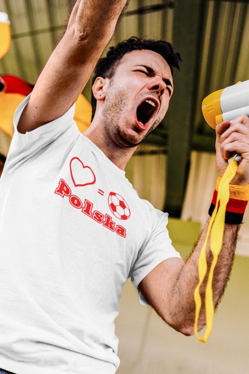 T-shirt oversize Polska Piłka