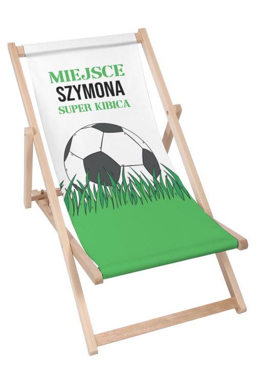 Leżak klasyczny Personalizacja Miejsce Super Kibica