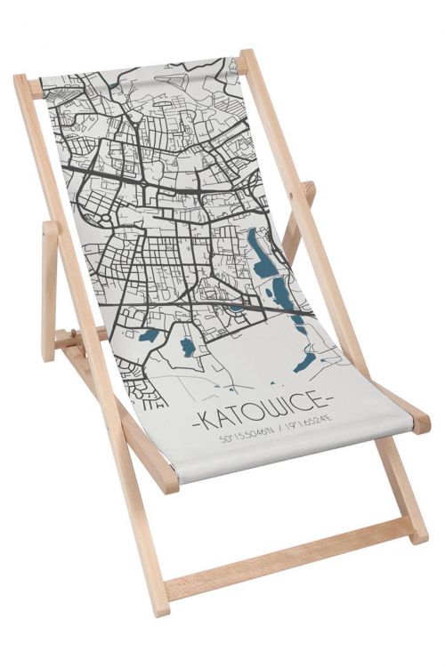 Leżak klasyczny Mapa Katowice