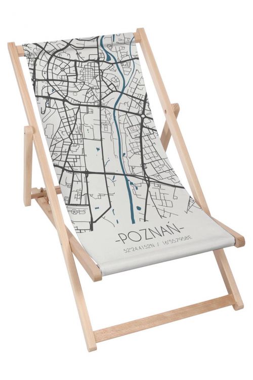 Leżak klasyczny Mapa Poznań