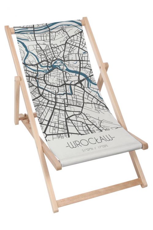 Leżak klasyczny Mapa Wrocław