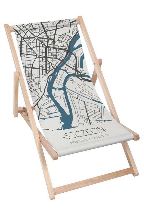 Leżak klasyczny Mapa Szczecin