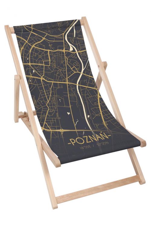 Leżak klasyczny Mapa Poznań Y&B
