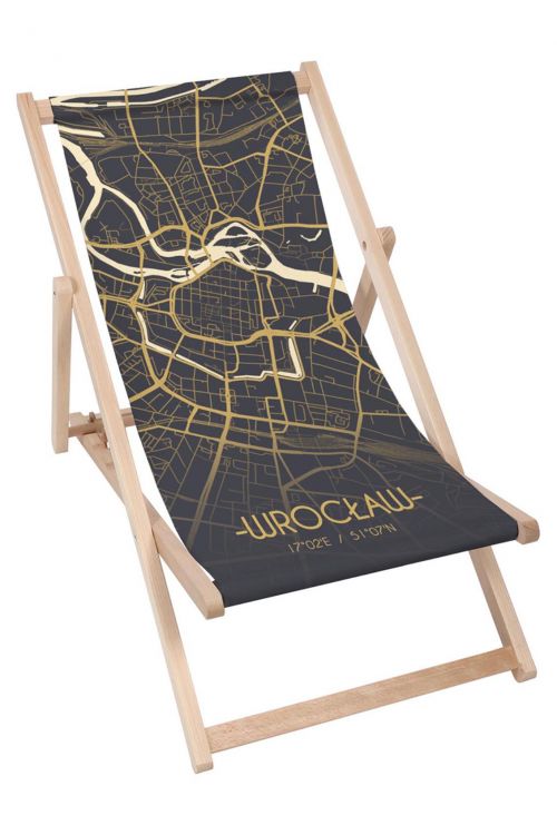 Leżak klasyczny Mapa Wrocław Y&B