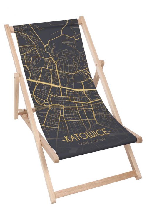 Leżak klasyczny Mapa Katowice Y&B