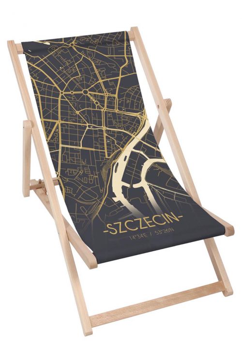Leżak klasyczny Mapa Szczecin Y&B