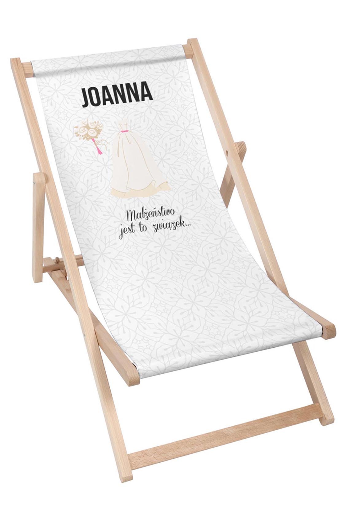 Komplet Leżaków Personalizacja Małżeństwo