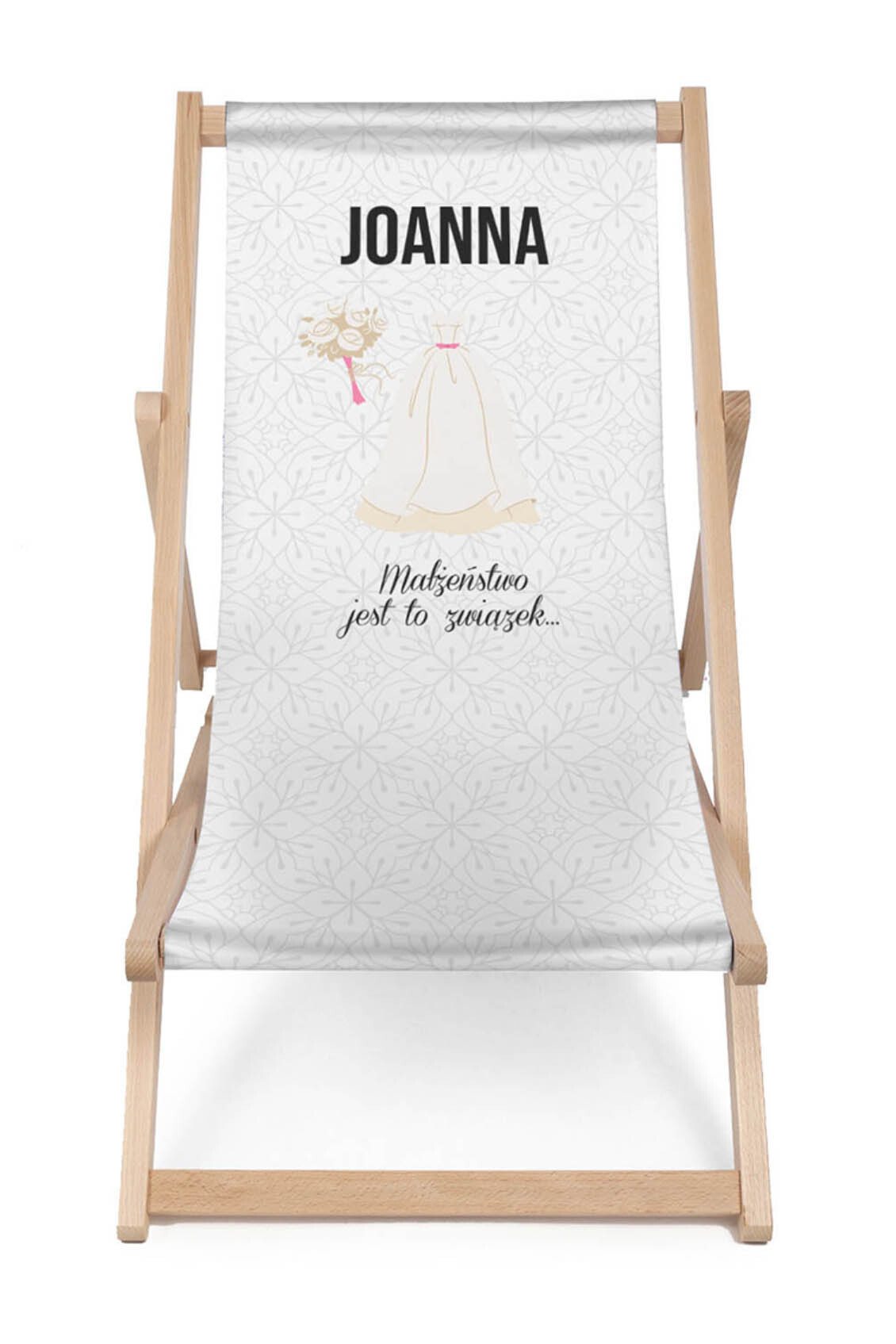 Komplet Leżaków Personalizacja Małżeństwo