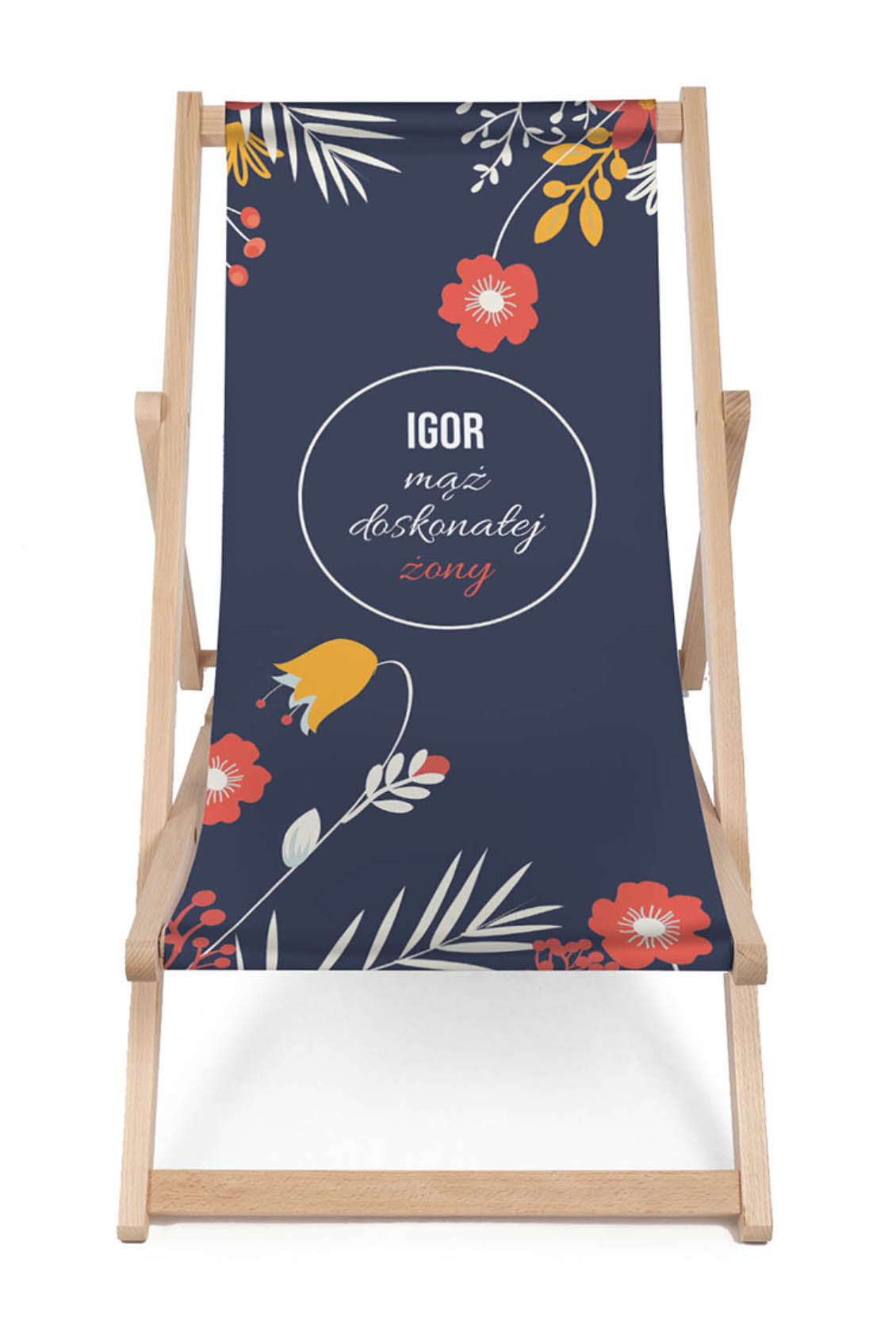 Komplet Leżaków Personalizacja Doskonałe Małżeństwo