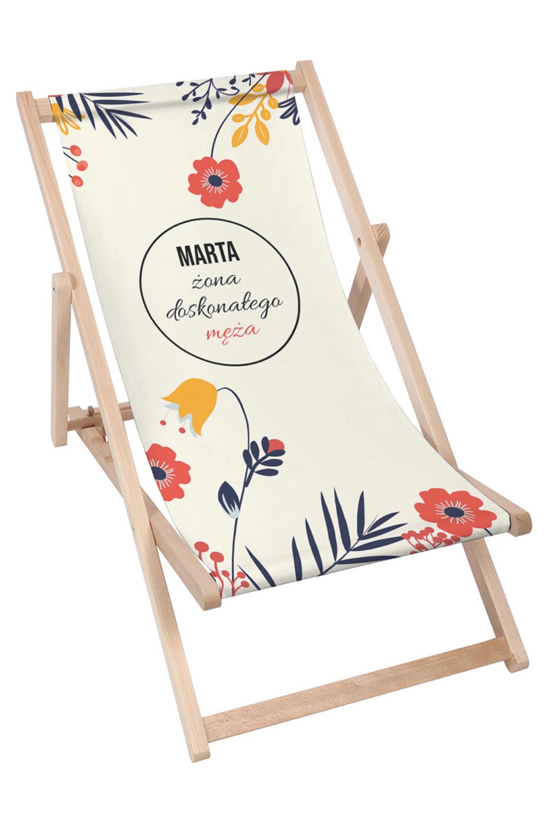 Komplet Leżaków Personalizacja Doskonałe Małżeństwo