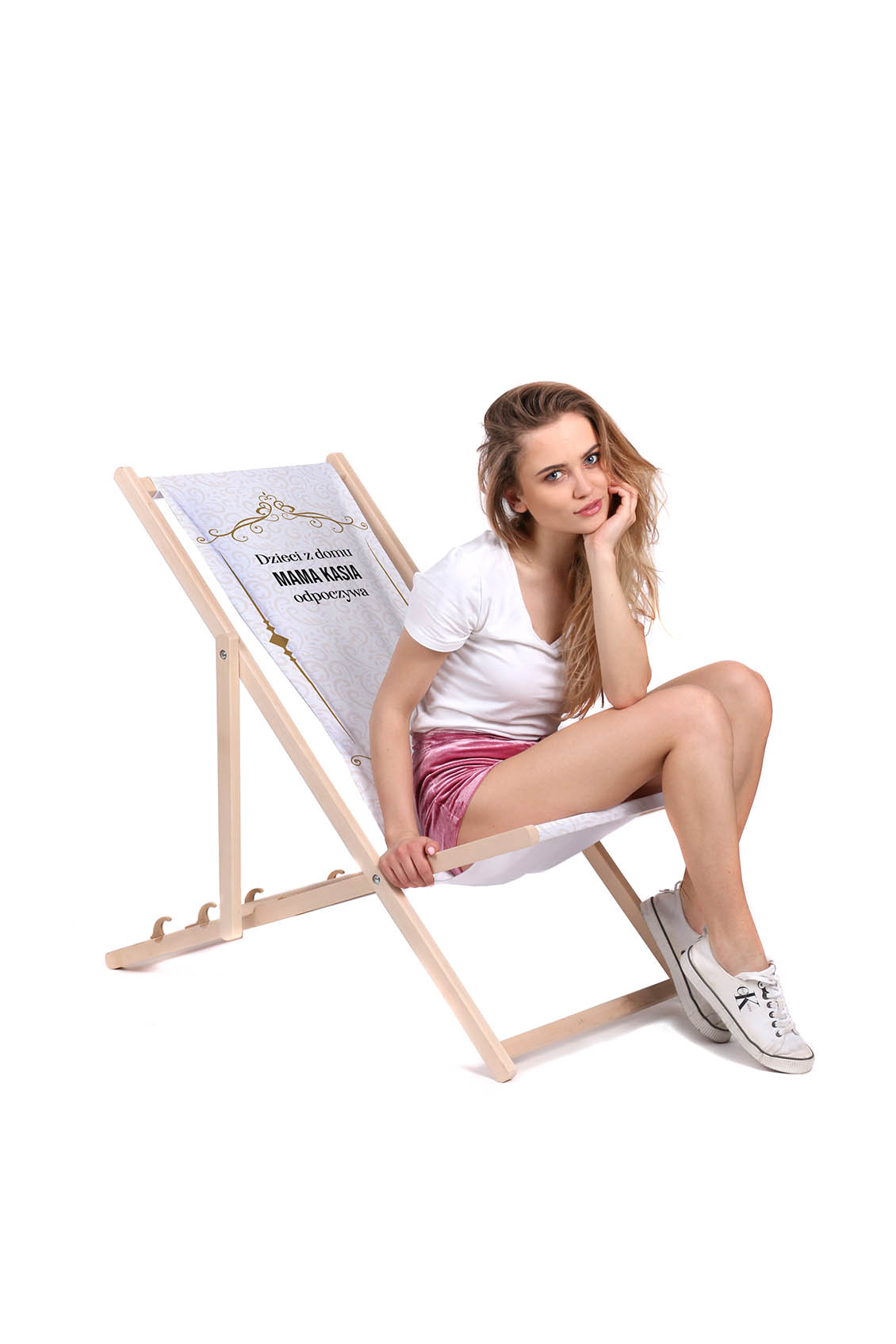 Leżak klasyczny Personalizacja Dzieci z Domu