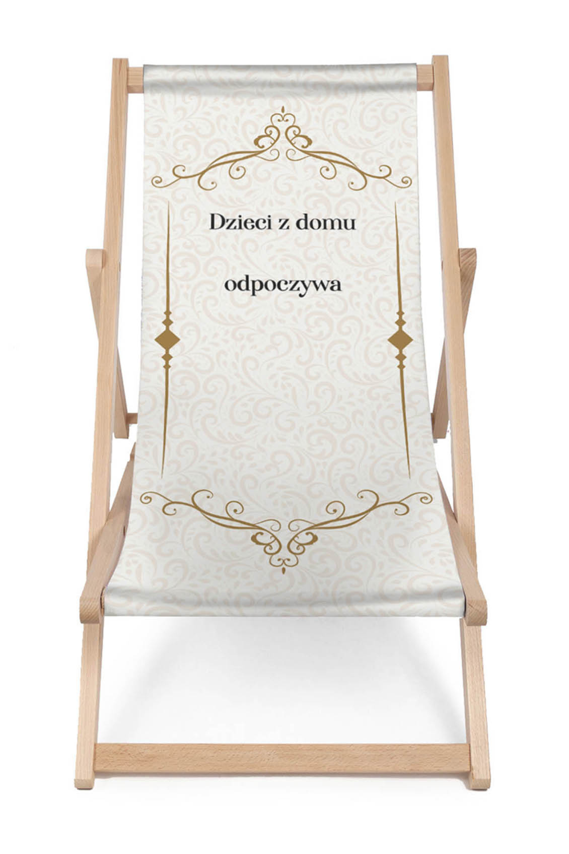 Leżak klasyczny Personalizacja Dzieci z Domu