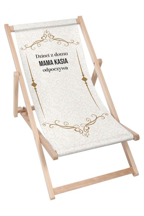 Leżak klasyczny Personalizacja Dzieci z Domu
