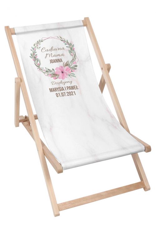Leżak klasyczny Personalizacja Cudowna Mama
