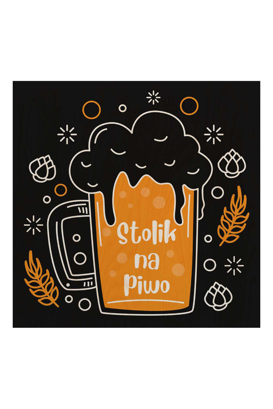 Stolik drewniany Stolik Na Piwo