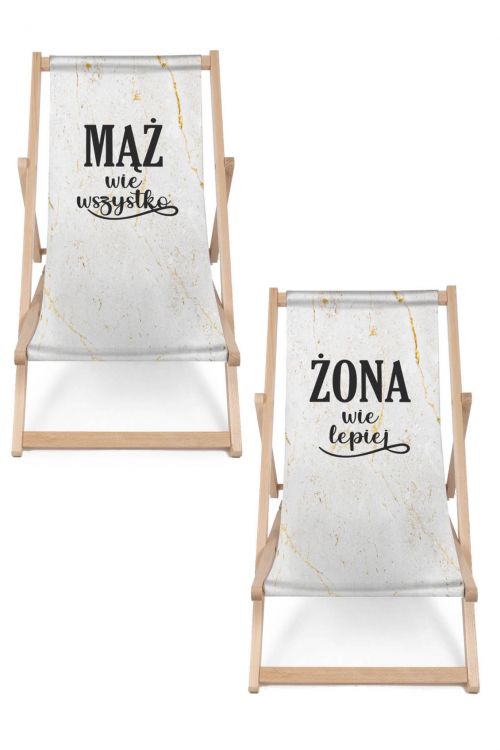 Komplet Leżaków Kto Wie Lepiej?