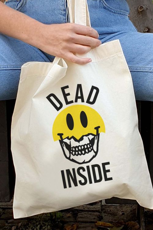 Torba eko ecru Dead Inside