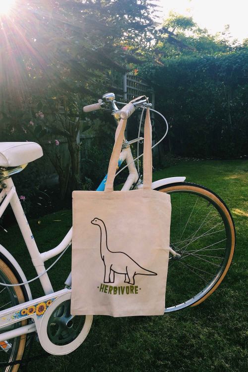 Torba eko ecru Herbivore