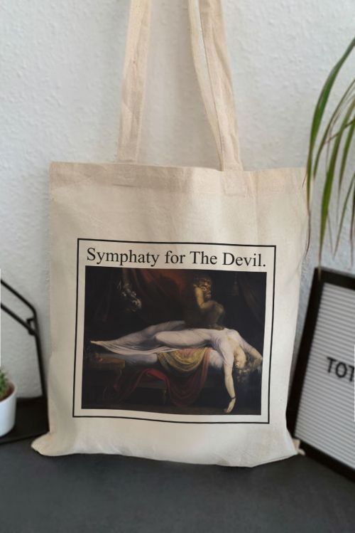 Torba eko ecru Sympathy for the Devil
