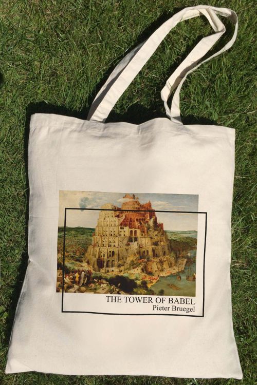 Torba eko ecru The Tower Of Babel