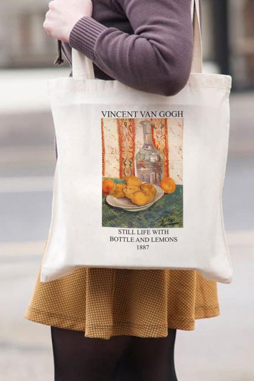 Torba eko ecru Vincent Lemons