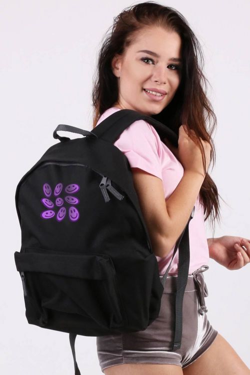 Plecak Simple Violet Smiles