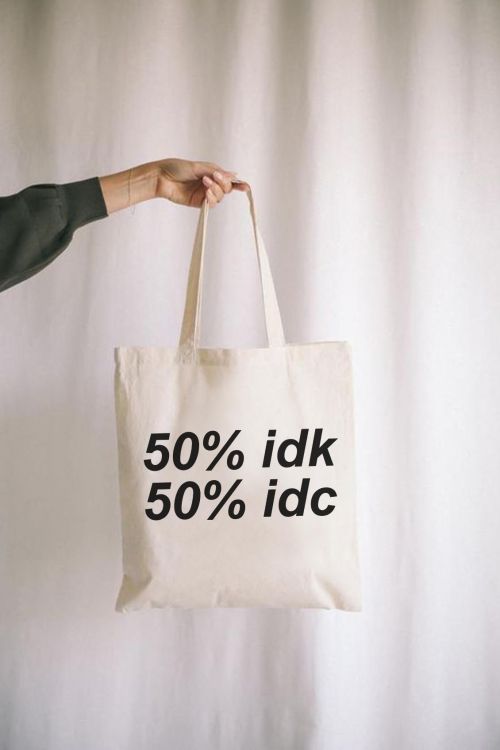 Torba eko ecru 50% idk 50% idc